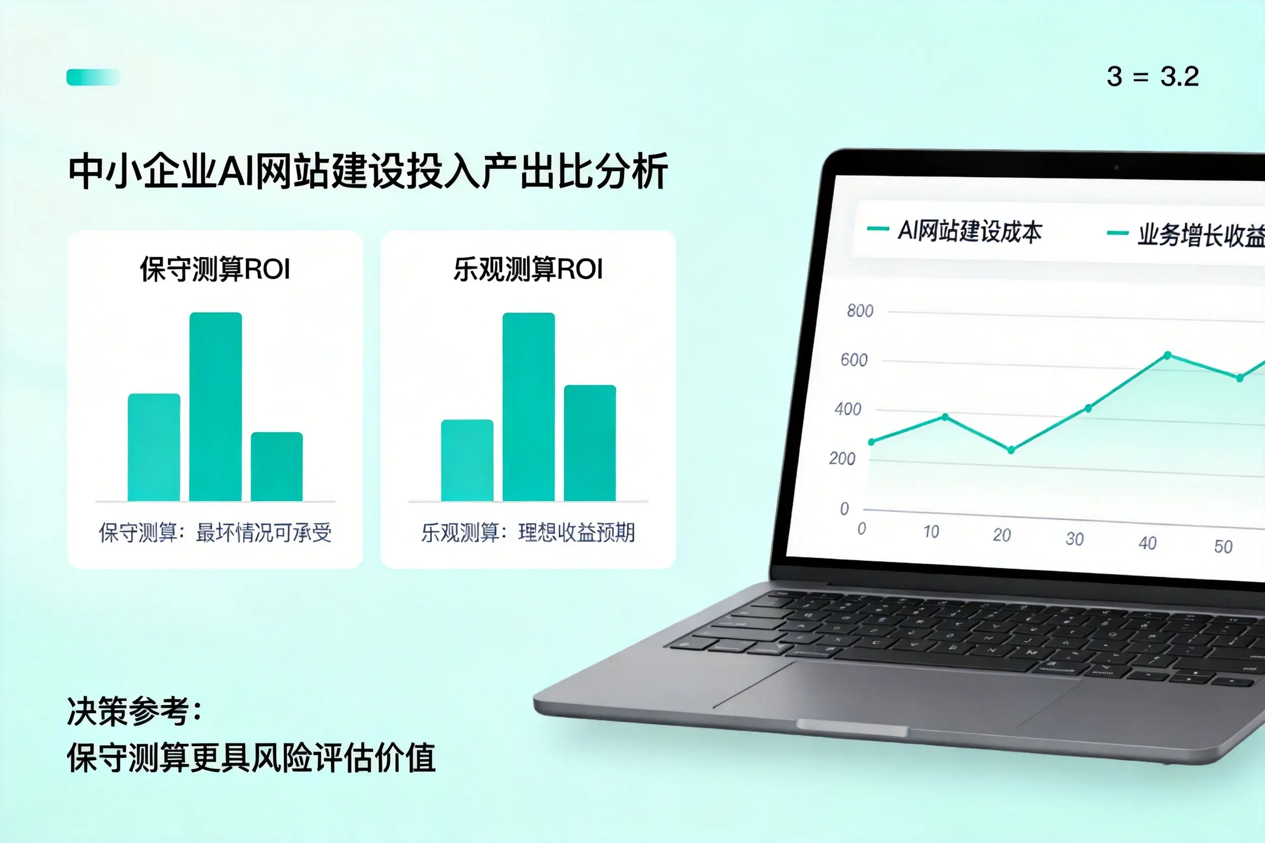 随州中小企业AI网站建设投入产出比怎么算？先看这份分析