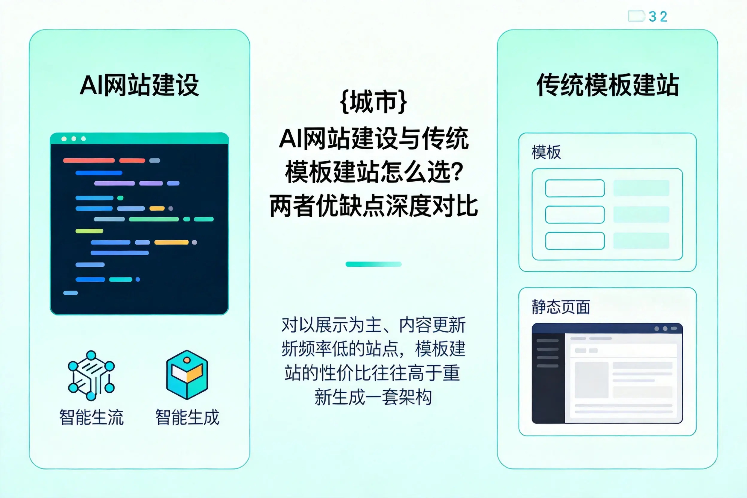 随州AI网站建设与传统模板建站怎么选?两者优缺点深度对比