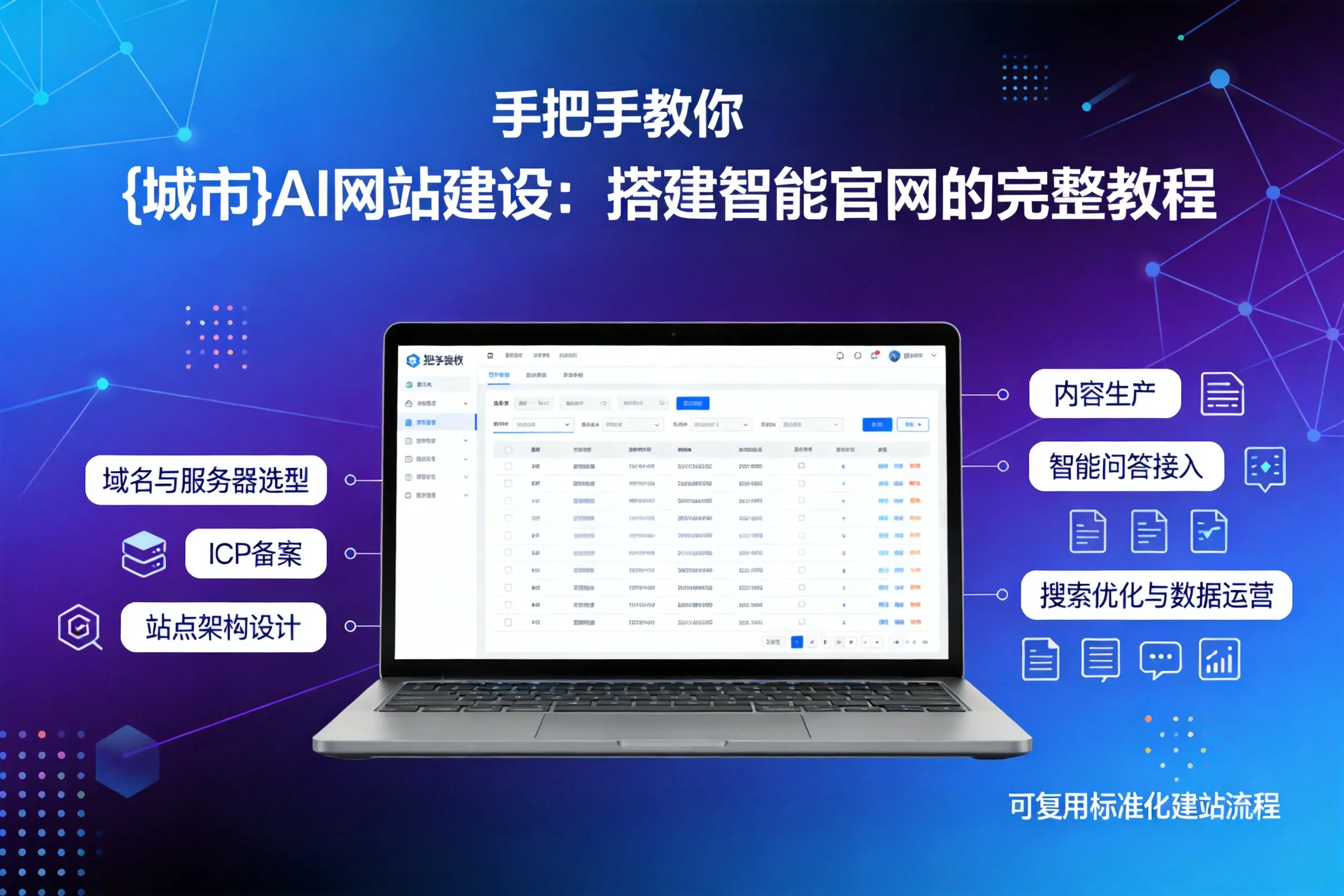 手把手教你随州AI网站建设:搭建智能官网的完整教程