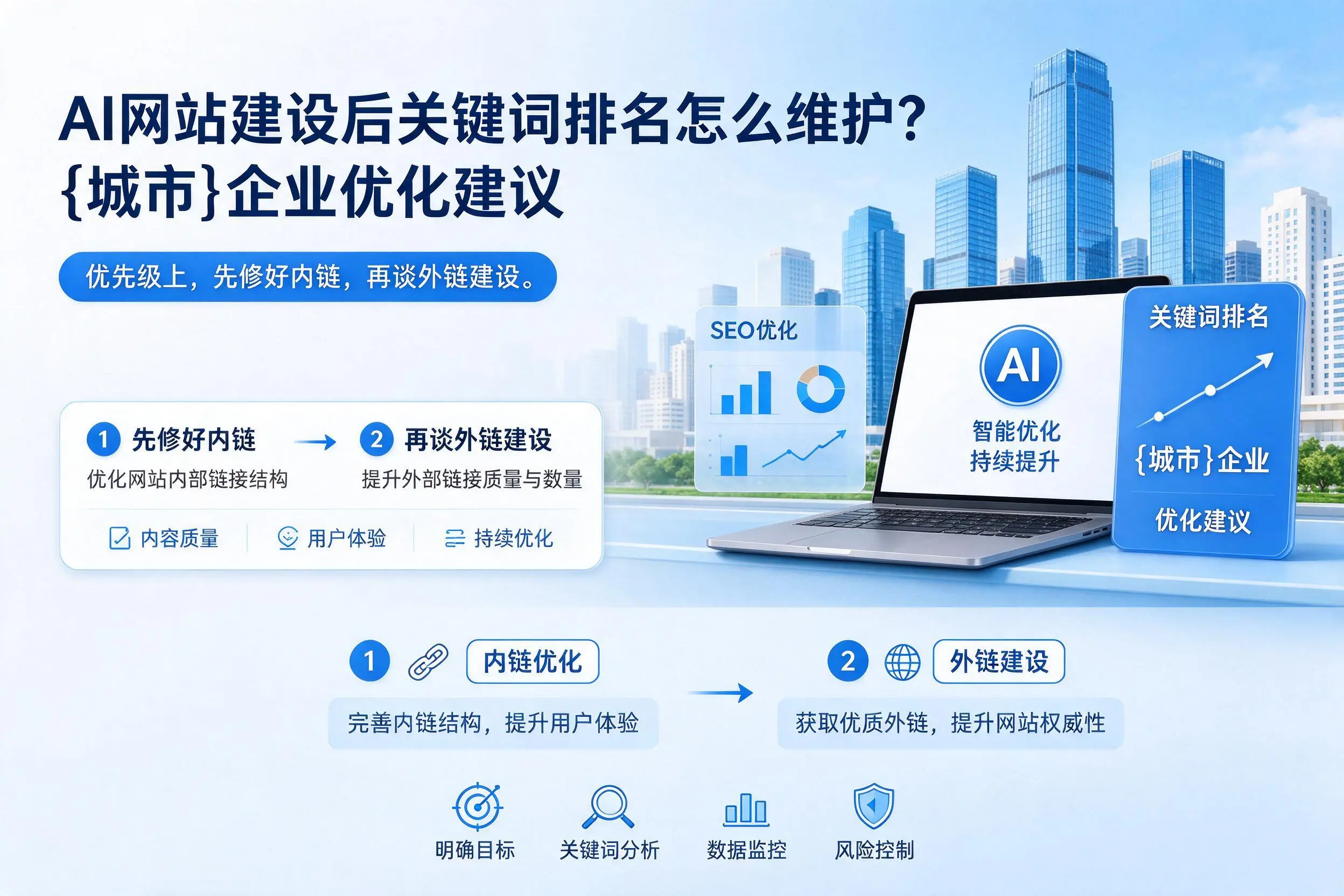 AI网站建设后关键词排名怎么维护?随州企业优化建议