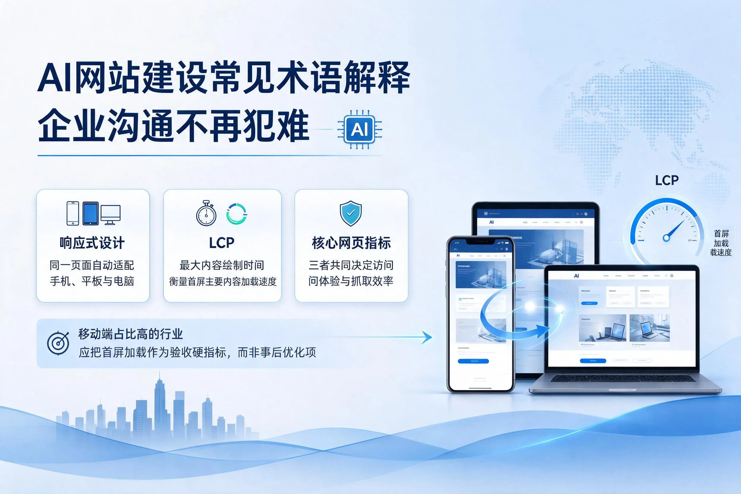 AI网站建设常见术语解释,随州企业沟通不再犯难