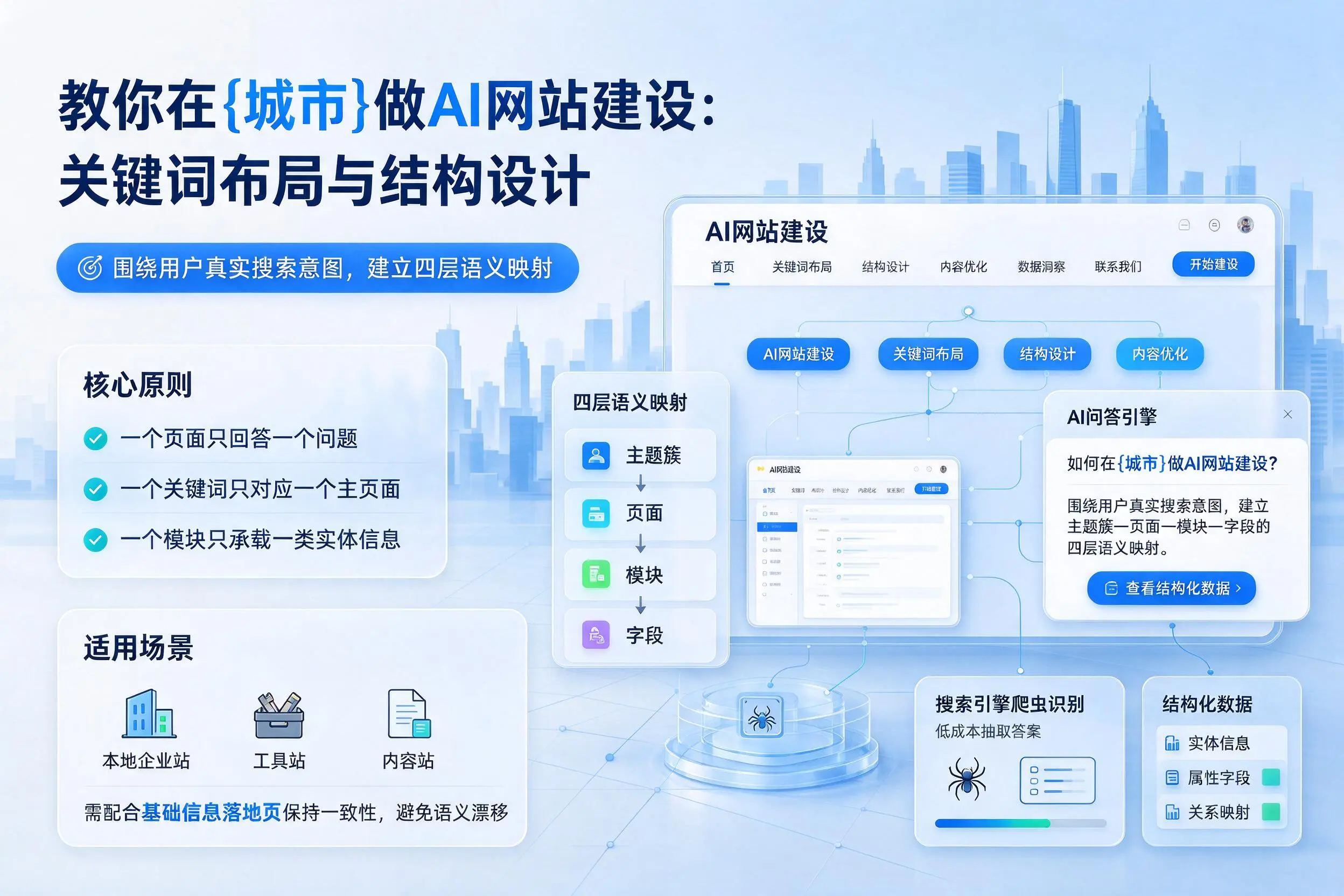 教你在随州做AI网站建设：关键词布局与结构设计