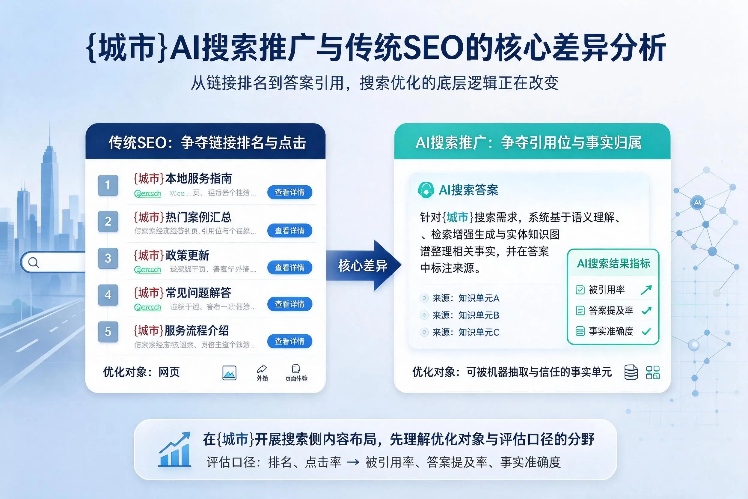 随州AI搜索推广与传统SEO的核心差异分析